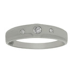 SORTIJA ORO BLANCO 18KL DIAMANTES - Números: nº 19 
