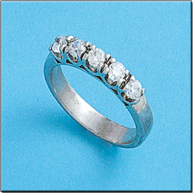 SORTIJA ORO BLANCO 18KL DIAMANTES - Números: nº 19 