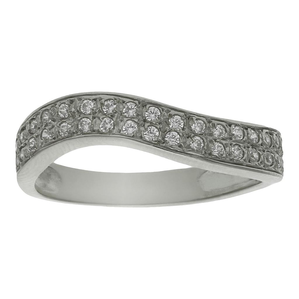 SORTIJA ORO BLANCO 18KL DIAMANTES - Números: nº 19 