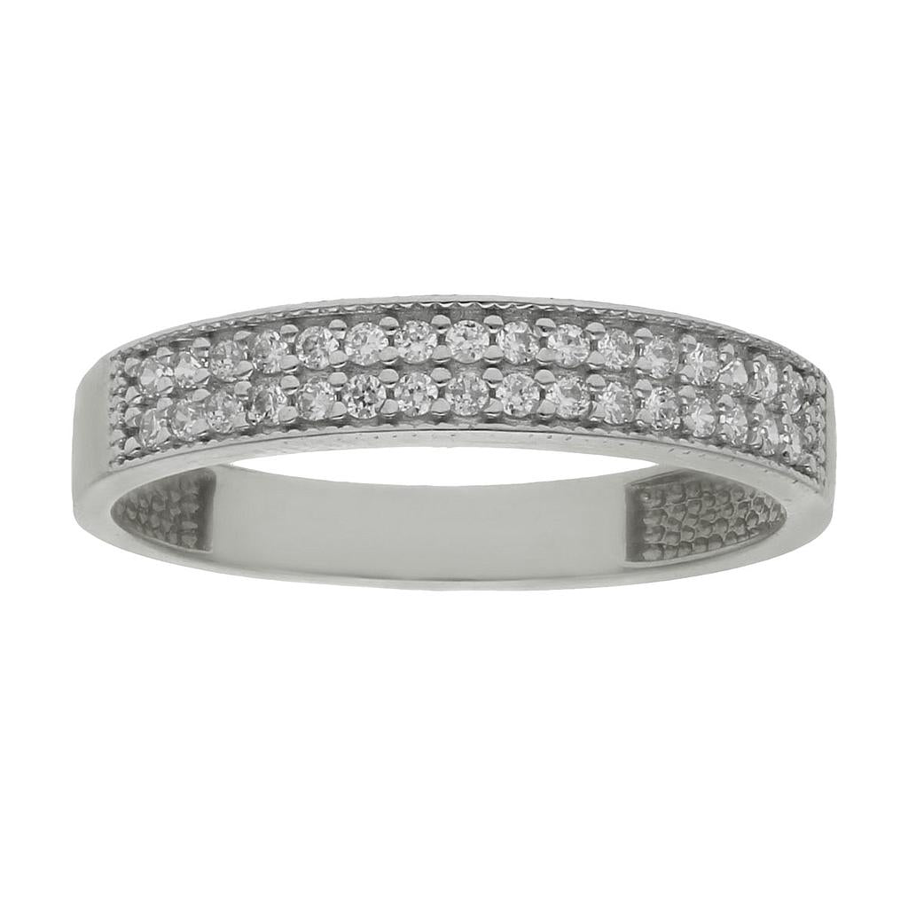 SORTIJA ORO BLANCO 18KL DIAMANTES - Números: nº 20 