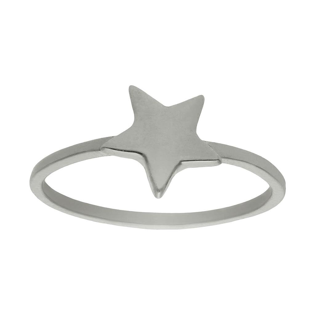 SORTIJA ORO BLANCO 18KL ESTRELLA - Números: nº 15 