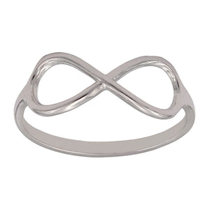 SORTIJA ORO BLANCO 18KL INFINITO - Números: nº 15 