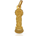 VIRGEN DE LA ALMUDENA ORO 18KL  - Peso: 2.55 gr 